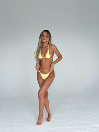 AMARA Bow Bikini Bottoms Yellow